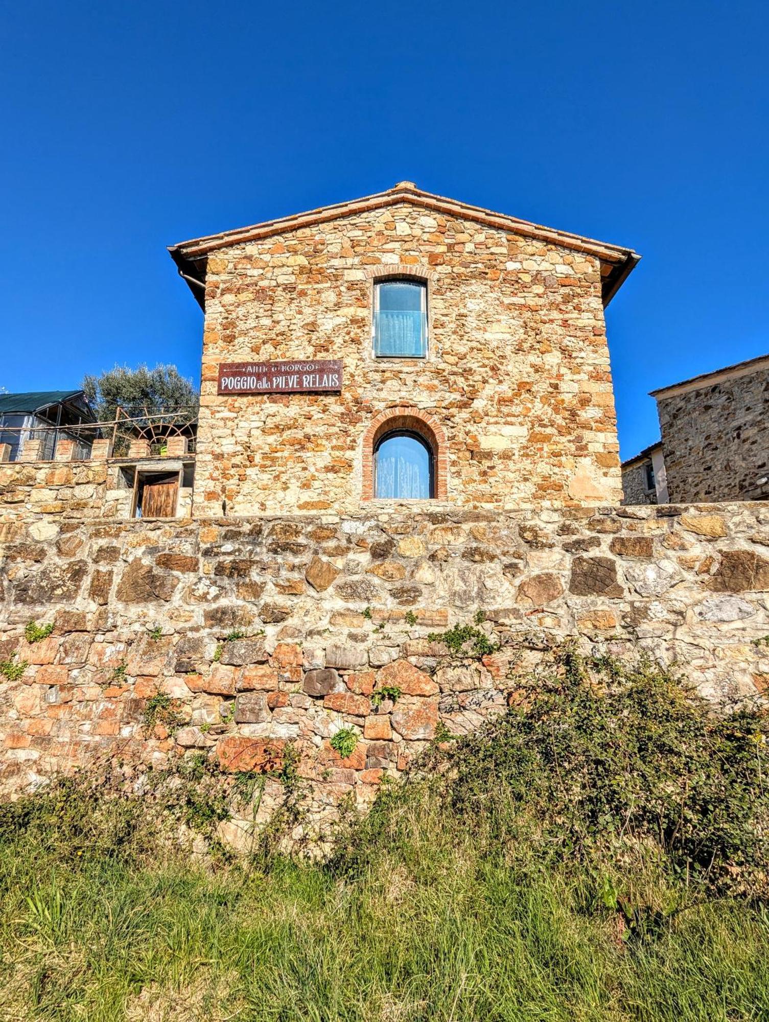 Poggio Alla Pieve Relais 卡莱扎诺 外观 照片
